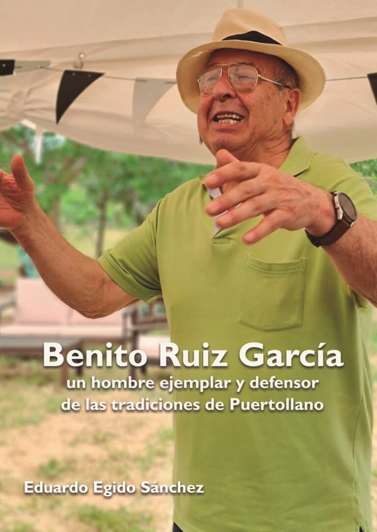 Puertollano: Eduardo Egido presentará este viernes su libro sobre Benito Ruiz García