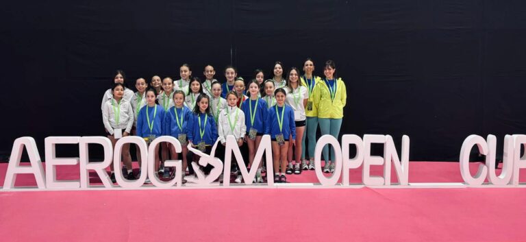 Puertollano: Oro y plata para CD Aerobics VS 2.0 en AEROGYM OPEN CUP 2025