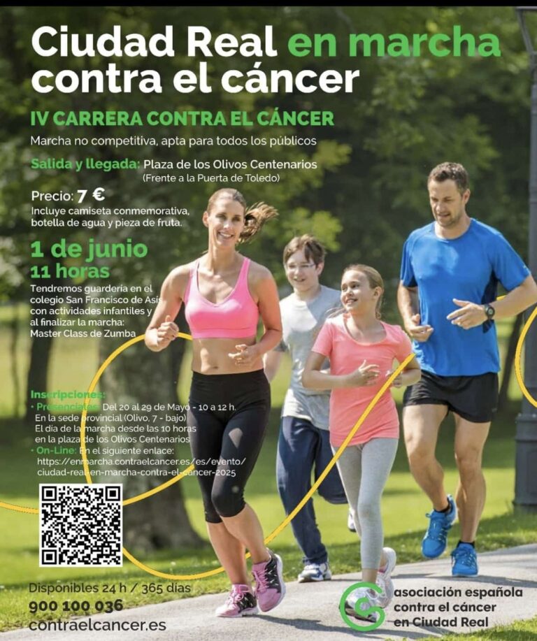 Ciudad Real en  marcha contra el cáncer