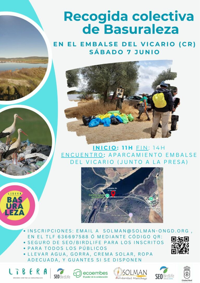 Ciudad Real: Jornada de basuraleza en El Vicario