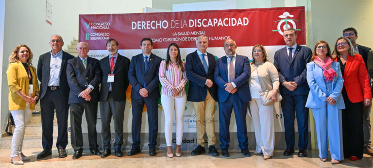 Valverde destaca el compromiso de la Diputación para trabajar por la plena inclusión de personas con discapacidad