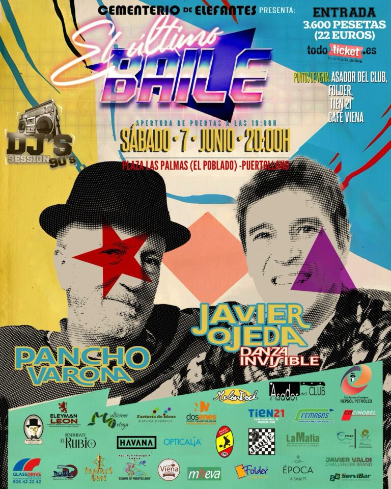 Puertollano: A punto de agotar entradas «El último Baile» con Javier Ojeda y Pancho Varona
