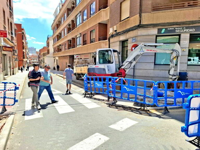 Puertollano: La calle Cruces cerrará al tráfico por obras durante la mañana del jueves