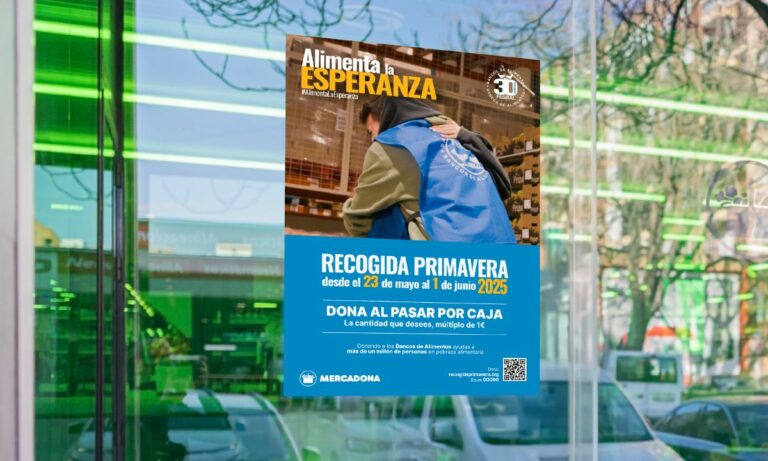 Mercadona participa con los Bancos de Alimentos en la Recogida Primavera 2025