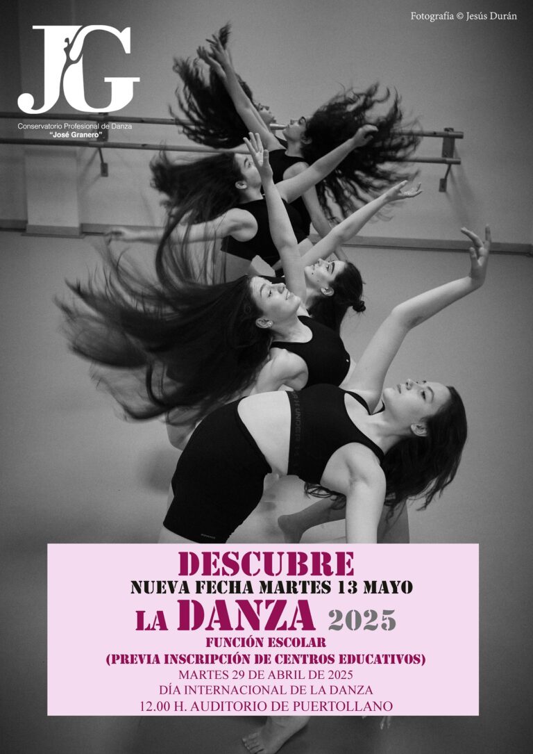 Puertollano: Los escolares descubrirán la danza con el Conservatorio «José Granero»