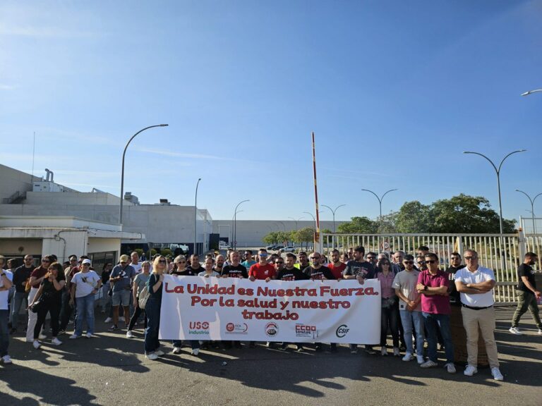 La plantilla de Vestas consigue parar la producción en la primera jornada de huelga completa