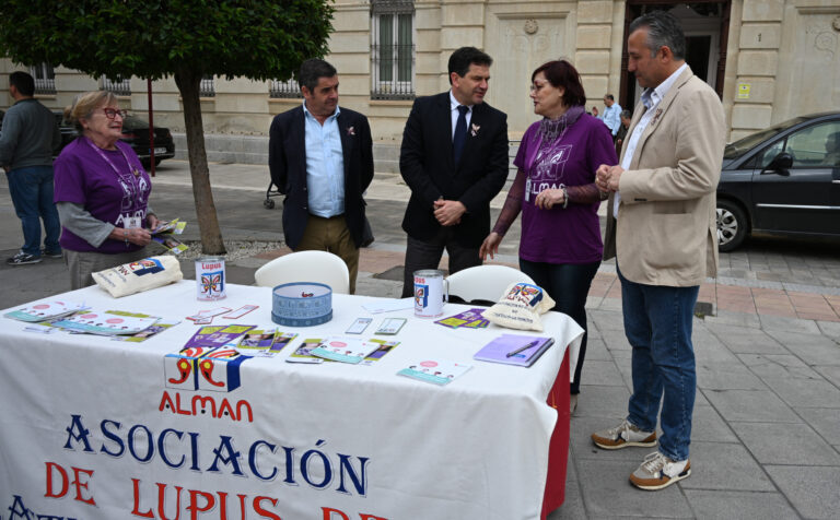 La Diputación de Ciudad Real reafirma su compromiso con la Asociación Alman con motivo del Día Mundial del Lupus