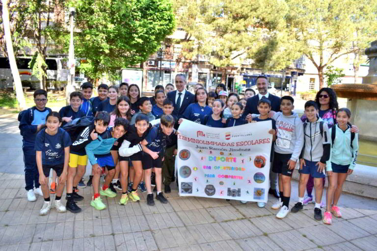 Puertollano: El deporte escolar sale a la calle en la jornada inaugural de las XXIII Miniolimpiadas