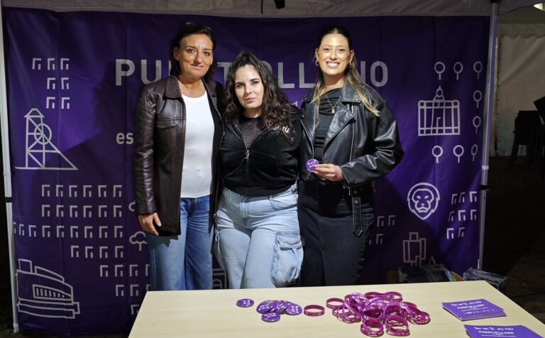 Puertollano: Un Punto Violeta sensibilizó de las agresiones sexuales en plena feria de mayo