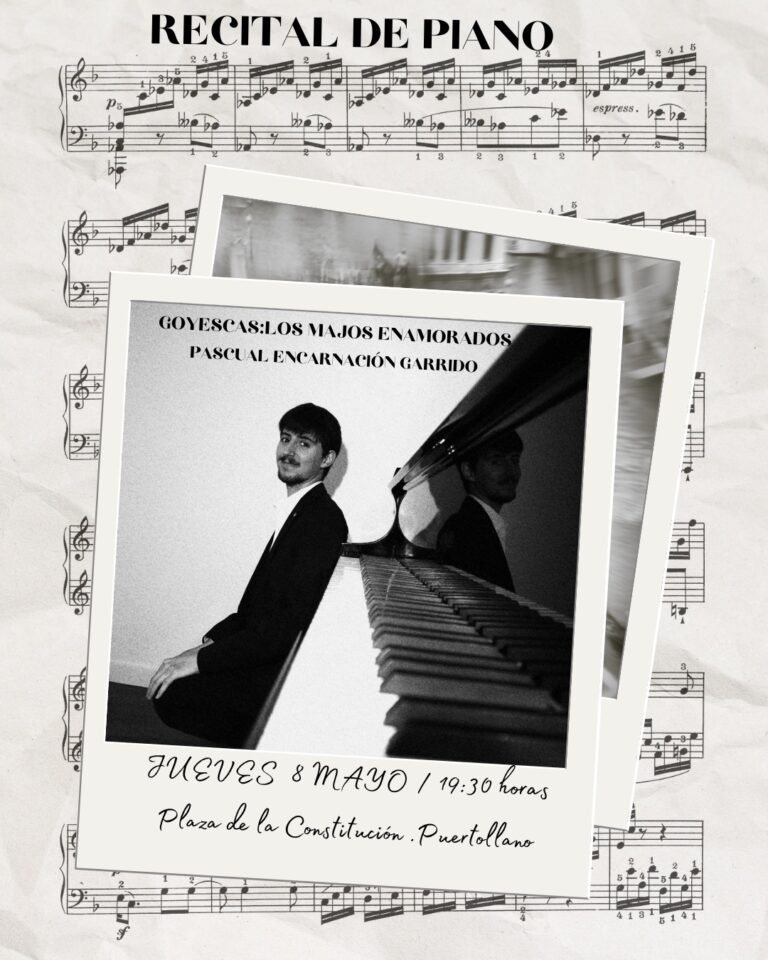 Puertollano: Pascual Encarnación ofrecerá un recital de piano ante la renovada fachada del Museo Cristina García Rodero