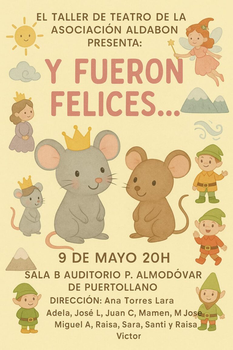 Puertollano: Teatro inclusivo de «Aldabón» con la puesta en escena de «Y fueron felices»