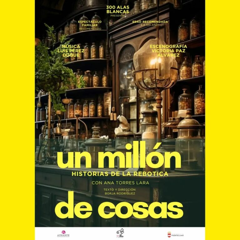 Puertollano: «300 Almas Blancas» estrenará en la Feria del Libro su último espectáculo familiar «Un millón de cosas»