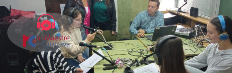 El IES Maestre de Calatrava de Ciudad Real, finalista del prestigioso Premio Gonzalo Estefanía de Radio Escolar 2025