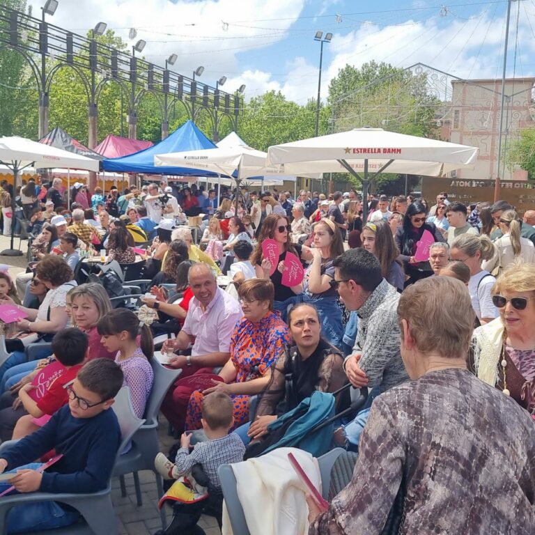 Jamón, queso y vino para brindar por los 130 años de la Feria de Mayo de Puertollano