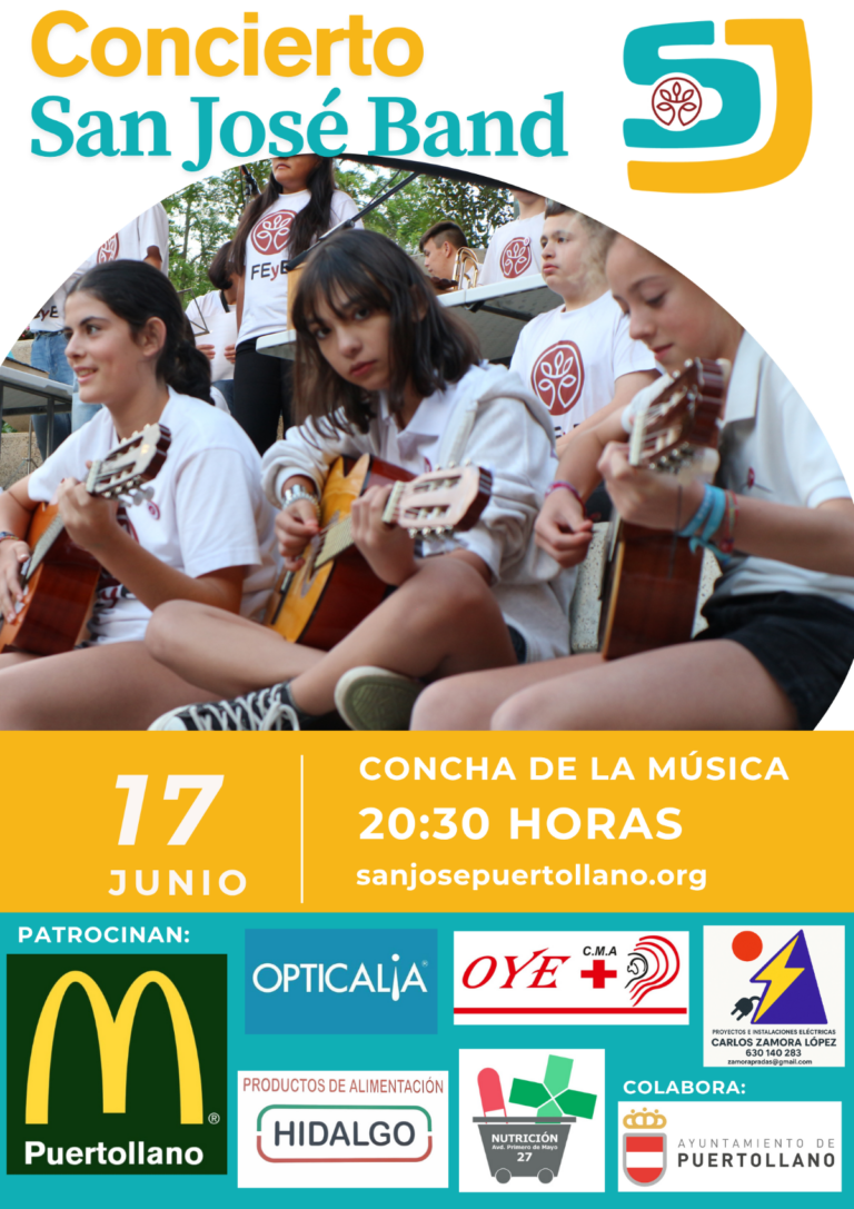 Puertollano: San José Band cierra el curso con un concierto que no te puedes perder