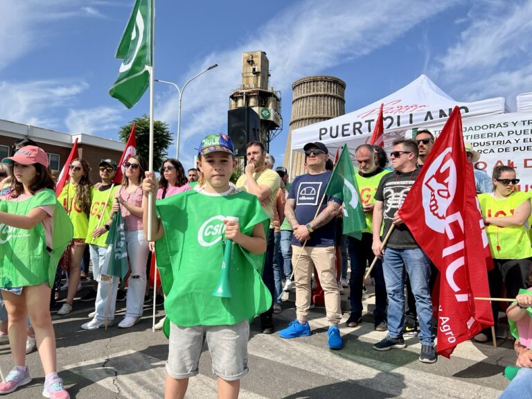 Puertollano: CSIF destaca el «rotundo éxito» de los dos días de huelga en Fertiberia