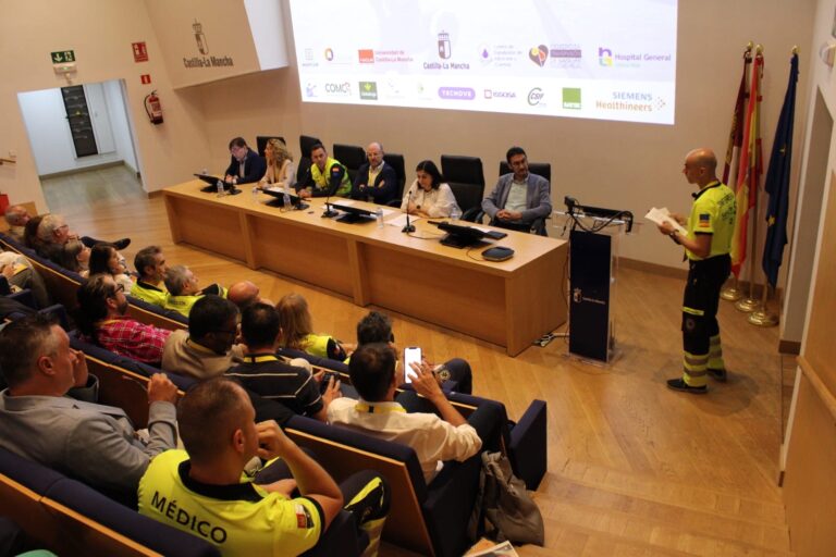 La I Jornada de transfusión prehospitalaria demuestra el papel pionero de los profesionales de enfermería de Ciudad Real