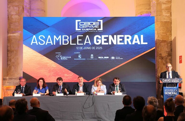 Eurocaja Rural acompaña a los empresarios conquenses en la Asamblea General Electoral de CEOE CEPYME Cuenca