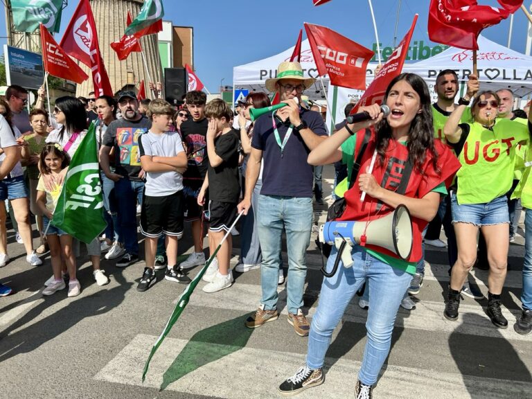 Puertollano: El 90% de la plantilla secunda la primera jornada de huelga en Fertiberia contra el ERE «injustificado»