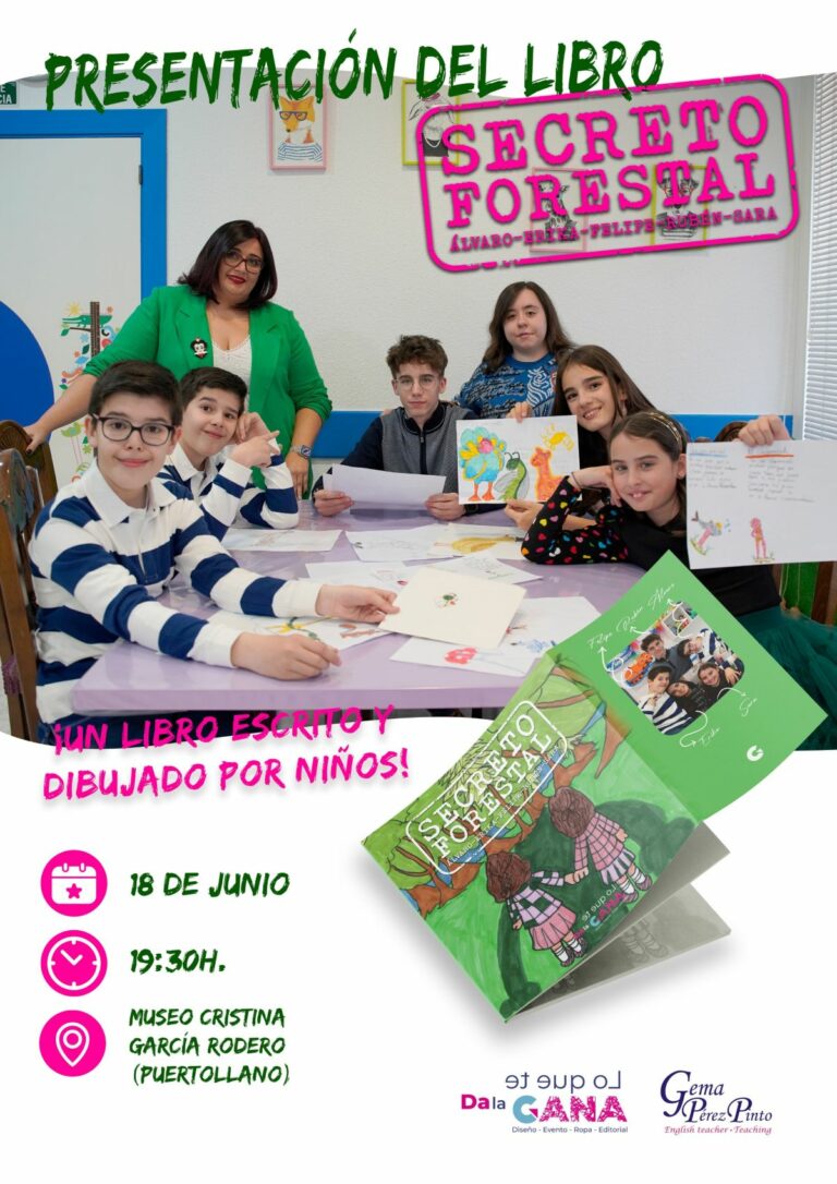 «Lo Que Te Da La Gana» presenta «Secreto Forestal», un libro escrito y dibujado por niños