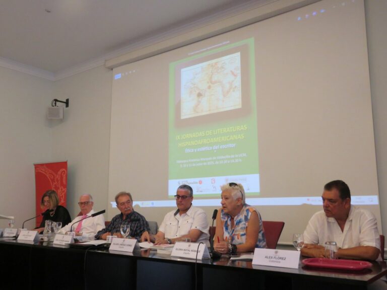 Clausura de las IX JORNADAS DE LITERATURAS HISPANOAFROAMERICANAS