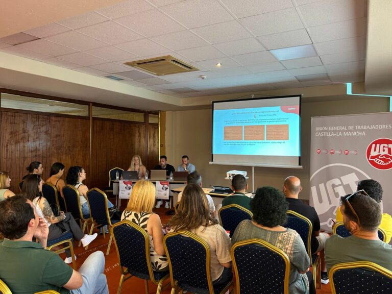 UGT CLM analiza en una Jornada en Toledo los riesgos laborales en la industria agroalimentaria