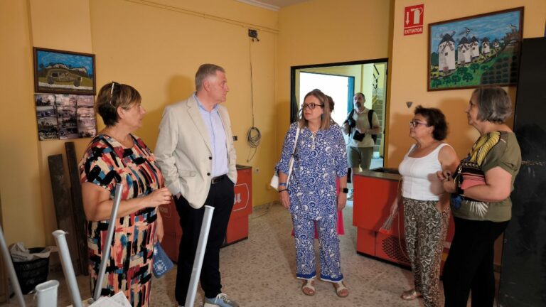 Ciudad Real: Avanzan las obras de mejora de la accesibilidad en el centro social de Valverde