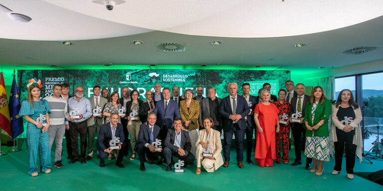 El Gobierno de Castilla-La Mancha reconoce en los Premios de Medio Ambiente las buenas prácticas en sostenibilidad de la sociedad castellanomanchega