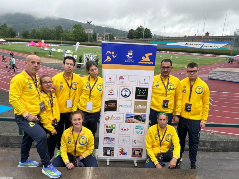 Los deportistas del Paralímpico Puertollano mostraron un alto nivel en el Meeting Basauriko Probak