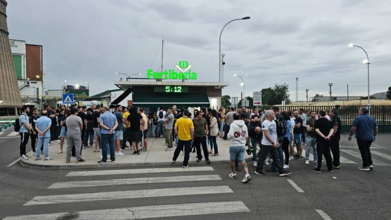 Puertollano: Trabajadores de Fertiberia retoman las jornadas de huelga contra el ERE con un seguimiento «masivo»