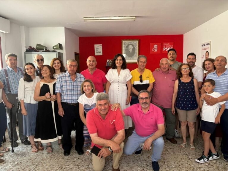 Gema García, reelegida secretaria General del PSOE de Calzada de Calatrava