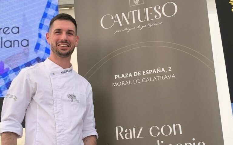 «Cantueso», la nueva propuesta gastronómica en el Pósito de Moral de Calatrava con la estrella Michelín Miguel Ángel Expósito