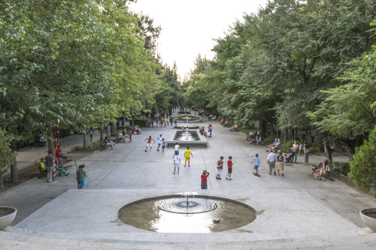 Puertollano: El entorno de la Concha de la Música y del parque infantil del Paseo contará con nebulizadores desde la próxima semana