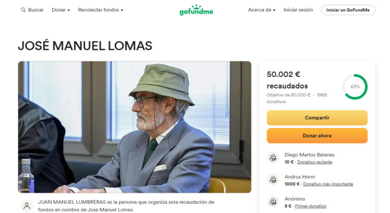 La campaña de crowdfunding de José Manuel Lomas supera los 50.000 euros
