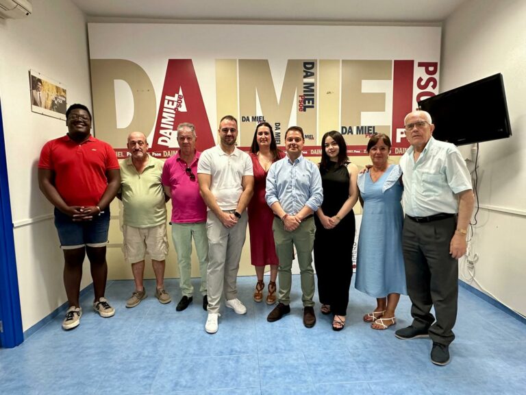 Diego Mata Lozano. elegido como nuevo Secretario General del PSOE de Daimiel