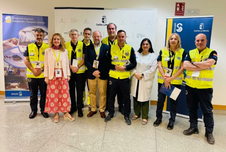 El Gobierno de Castilla-La Mancha trabaja para que los cuatro helicópteros sanitarios puedan transfundir sangre a pacientes traumáticos graves