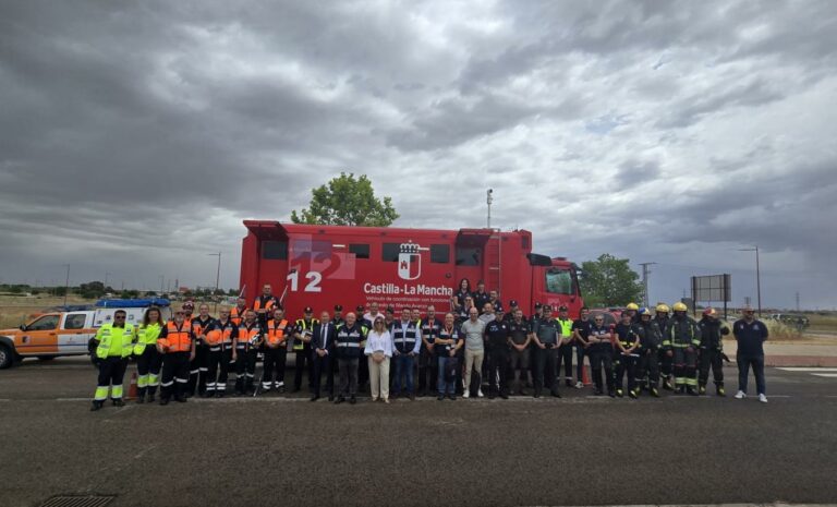 El Gobierno regional pone a disposición todos sus recursos para desarrollar el simulacro en la factoría de Carburos Metálicos en Valdepeñas