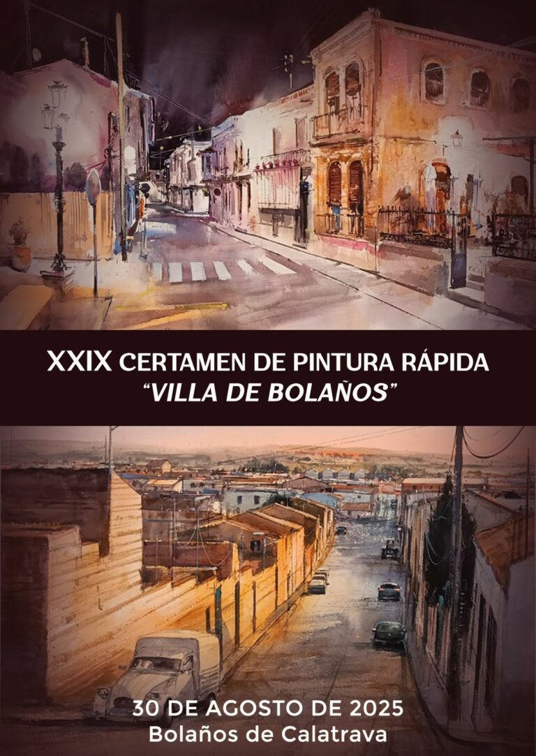 Convocadas las bases del XXIX Certamen de Pintura Rápida “Villa de Bolaños”