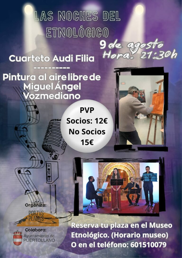 Puertollano: La primera Noche del Etnológico ofrecerá arte, música y solidaridad