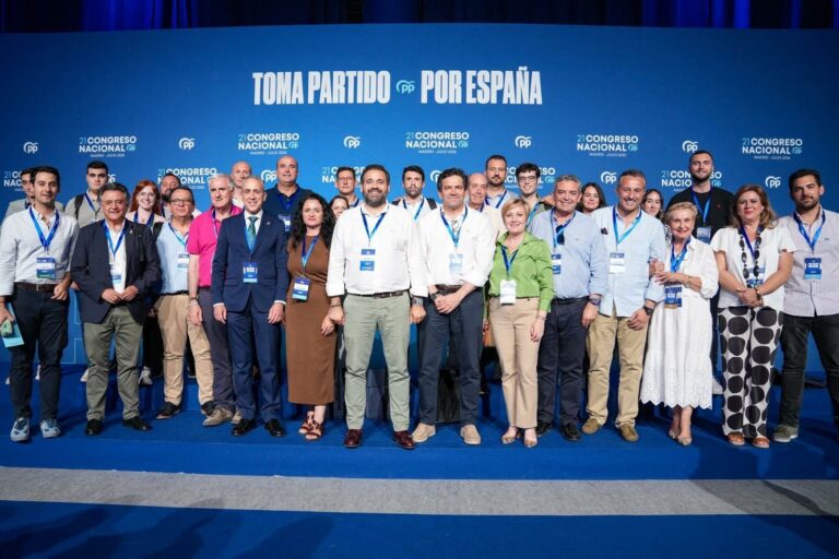 Valverde: “El PP es el único partido con un proyecto real para sacar a España de la profunda degradación del PSOE y el sanchismo”