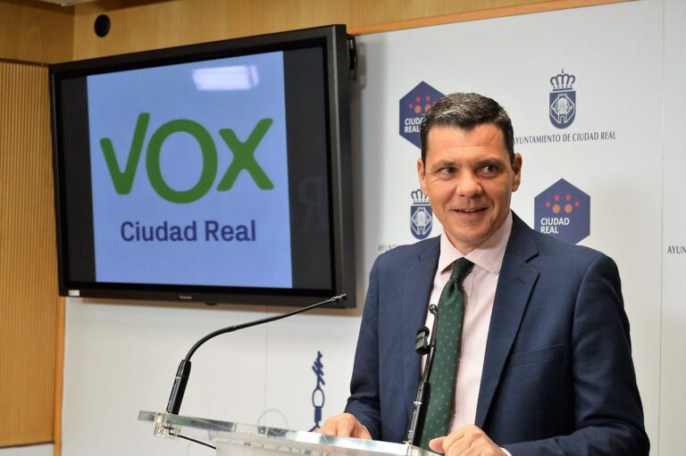 Vox advierte a Valverde de que habrá consecuencias en la Diputación de Ciudad Real «si acoge a un tránsfuga en Bolaños»