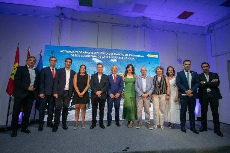 La Tubería de la Llanura Manchega abastecerá a 150.000 personas de Campo de Calatrava, Daimiel y Ciudad Real