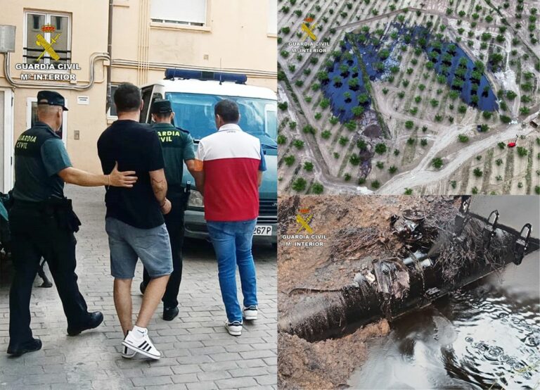 Detenidas 3 personas por los daños ocasionados en el oleoducto Cartagena-Puertollano