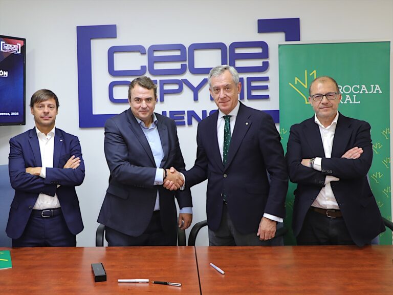 Eurocaja Rural patrocinará en 2025 actividades de CEOE Cepyme Cuenca que fomenten el desarrollo empresarial