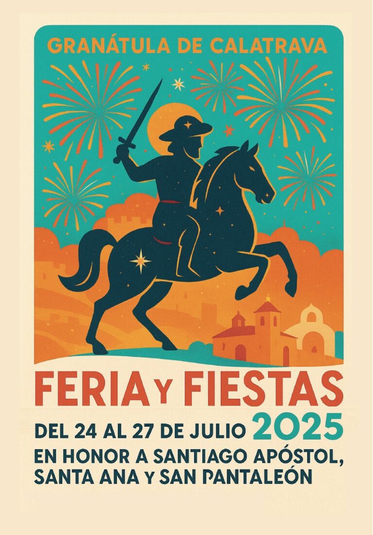 Granátula de Calatrava vivirá sus Fiestas Patronales del 24 al 27 de julio, con novedades interesantes