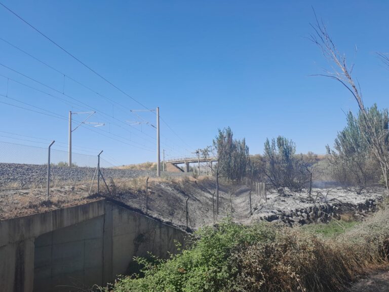 Nueva interrupción de los trenes de alta velocidad entre Madrid y Andalucía por un incendio en Malagón