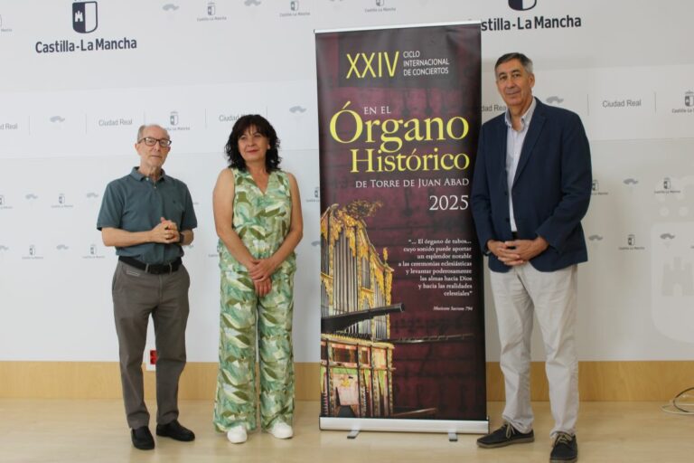 El Gobierno regional destaca la apuesta del ciclo de conciertos en el órgano histórico de Juan Abad por el territorio, la cultura accesible y el patrimonio