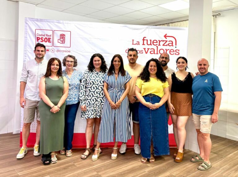 Irene Ruiz seguirá al frente de la Ejecutiva del PSOE de Villarta de San Juan para seguir trabajando por la transformación del municipio