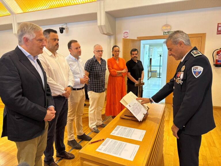 Jesús Lorenzo Sánchez-Crespo toma posesión como subinspector del cuerpo de Policía Local de Ciudad Real