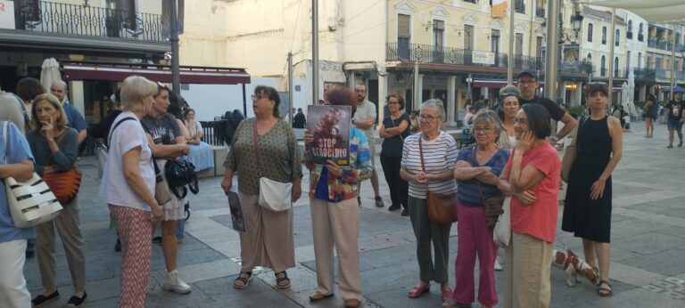 Colectivos de Ciudad Real claman contra el genocidio en Gaza y exigen la ruptura de relaciones con Israel